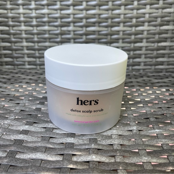 Hers Detox Scalp Scrub with Salicylic Acid & Aloe Vera FULL SIZE SEALED 8oz - Picture 1 of 2